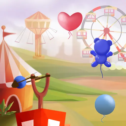 Balloons Popper Game Logo